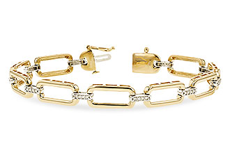 A283-05574: BRACELET .25 TW (7.5" - B198-51047 WITH LARGER LINKS)