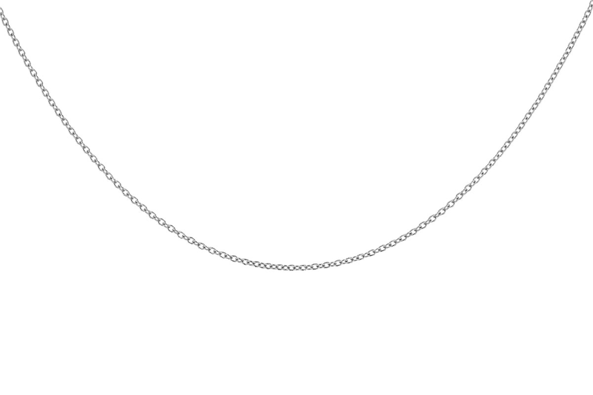 A283-06483: CABLE CHAIN (24IN, 1.3MM, 14KT, LOBSTER CLASP)