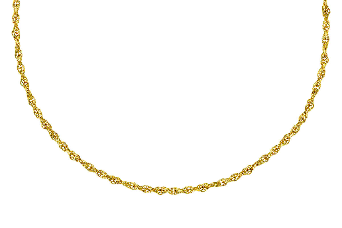 B283-05601: ROPE CHAIN (20IN, 1.5MM, 14KT, LOBSTER CLASP)
