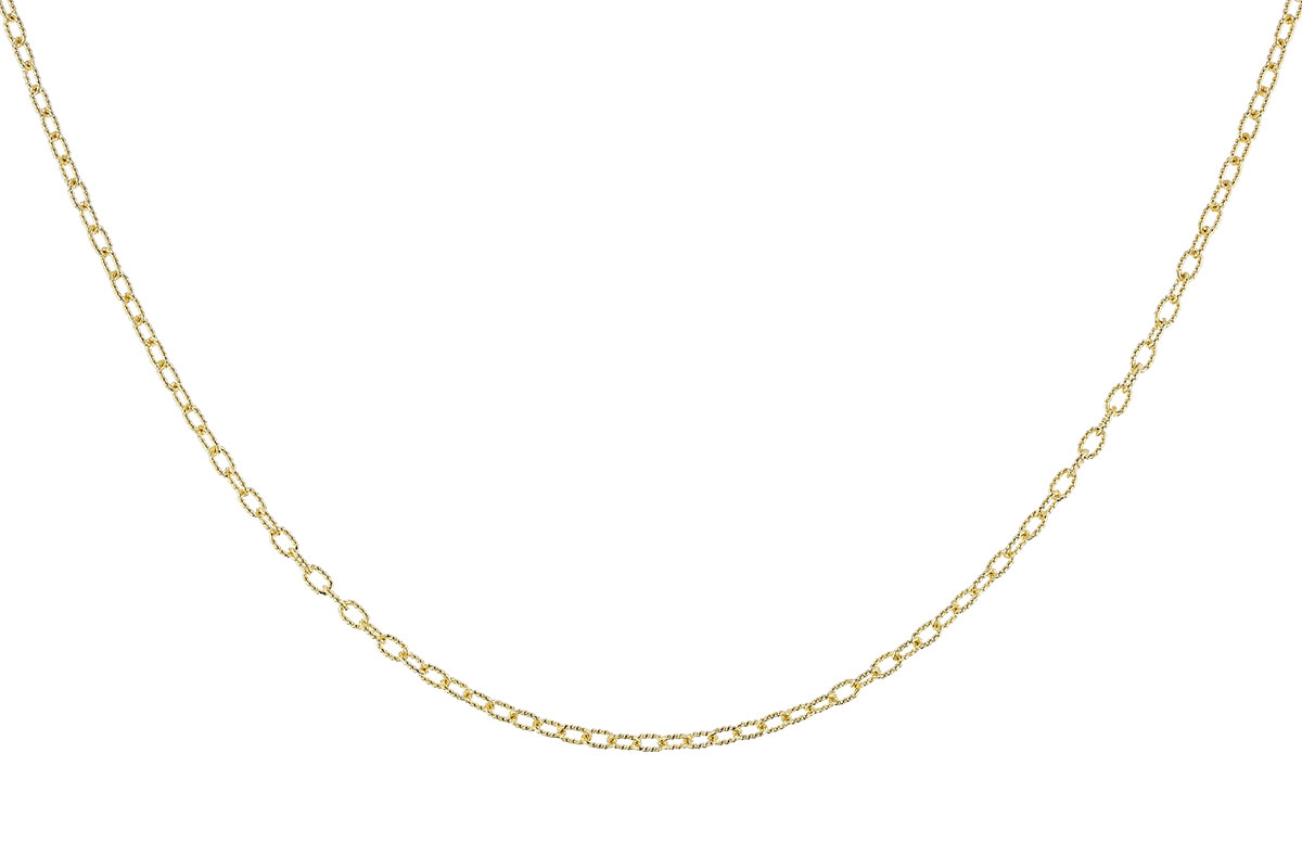 B283-05610: ROLO LG (18IN, 2.3MM, 14KT, LOBSTER CLASP)