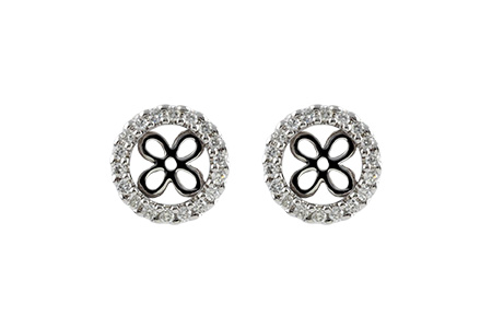 E196-67383: EARRING JACKETS .30 TW (FOR 1.50-2.00 CT TW STUDS)