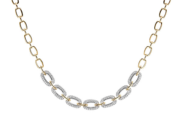 E283-01019: NECKLACE 1.95 TW (17 INCHES)