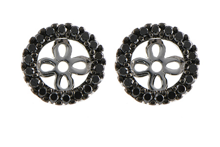 G197-55555: EARRING JACKETS .25 TW (FOR 0.75-1.00 CT TW STUDS)