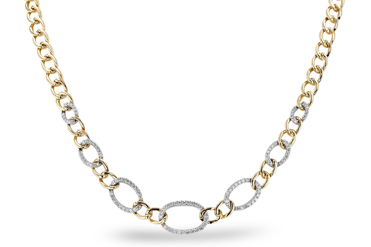 G283-01064: NECKLACE 1.15 TW (17")
