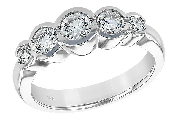 K102-14673: LDS WED RING 1.00 TW