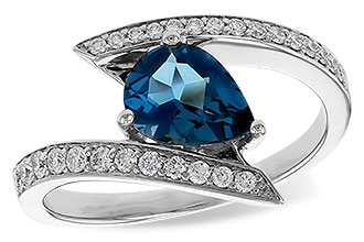 L283-91937: LDS RG 1.04 LONDON BLUE TOPAZ 1.28 TGW (8x6MM)